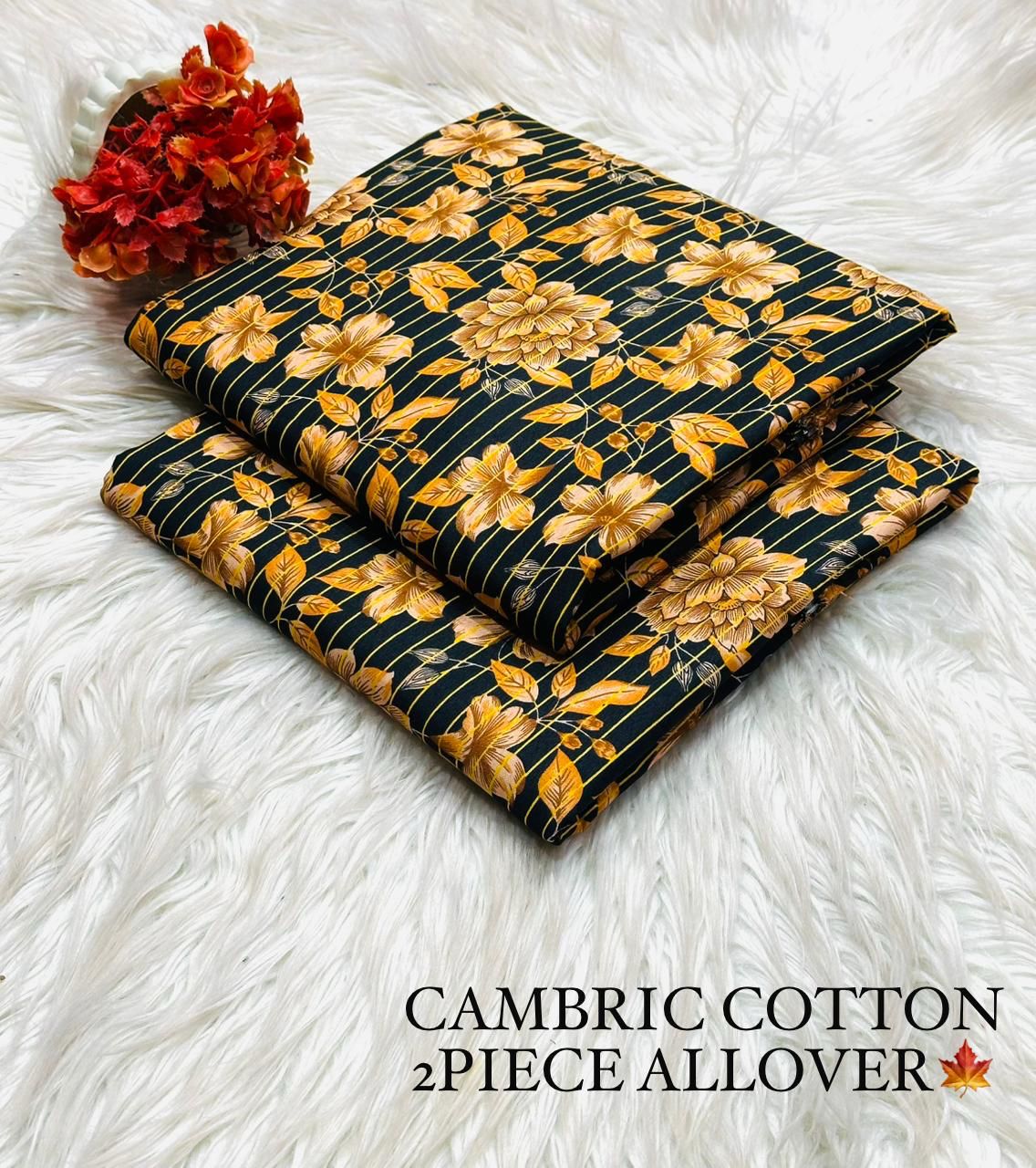 2Pc Suits - Unstitched Printed Cotton