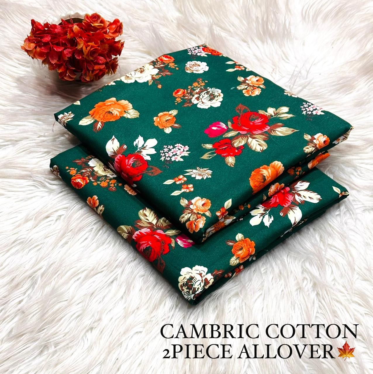 2Pc Suits - Unstitched Printed Cotton