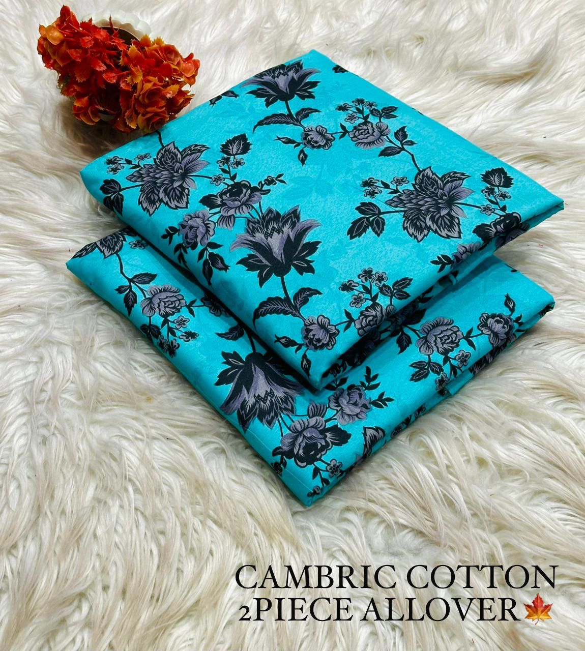 2Pc Suits - Unstitched Printed Cotton